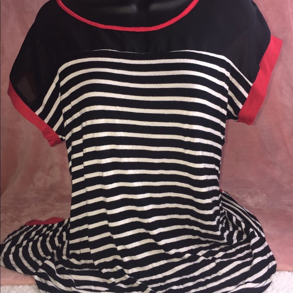 Two maternity tops